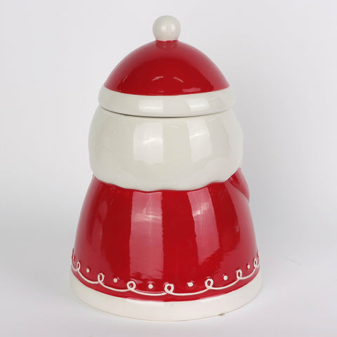 Ceramic Santa Container