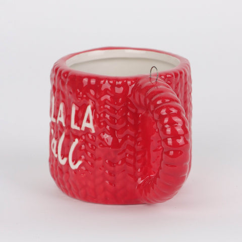 Ceramic Mug Ornament