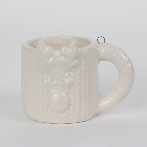 Ceramic Mug Ornament