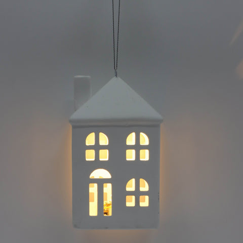 Ceramic House Ornament