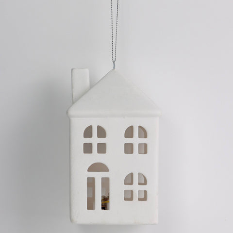 Ceramic House Ornament