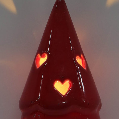 Ceramic Tree Cone Ornament