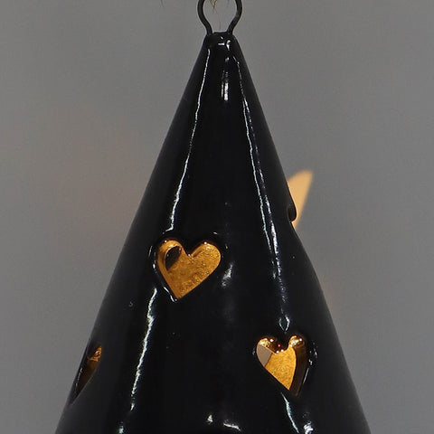 Ceramic Tree Cone Ornament