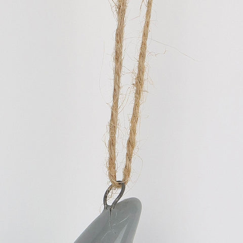 Ceramic Santa Gnome Ornament