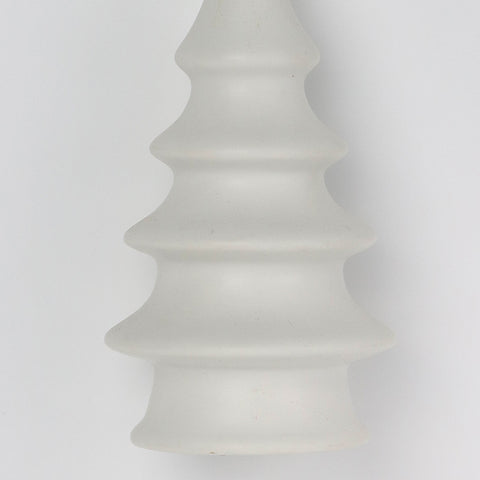 Ceramic Tree Cone Ornament
