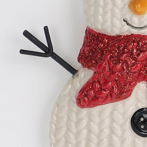 Ceramic Snowman Ornament