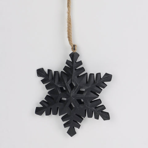 Metal Snowflake Ornament