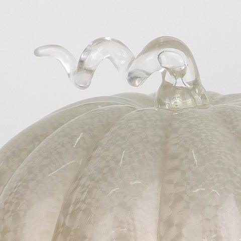 L Glass Pumpkin W/ Led