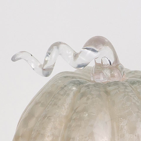 M Glass Pumpkin W/ Led