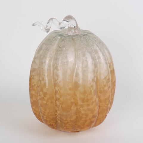M Glass Pumpkin W/ Led