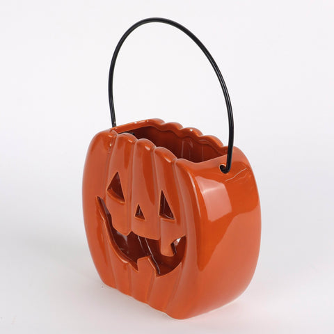 Ceramic Ghost Face Lantern