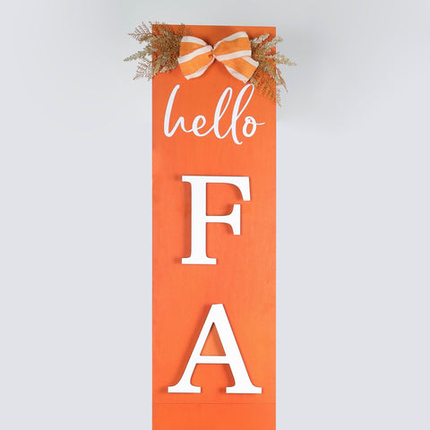 Mdf Fall Décor W/ Led