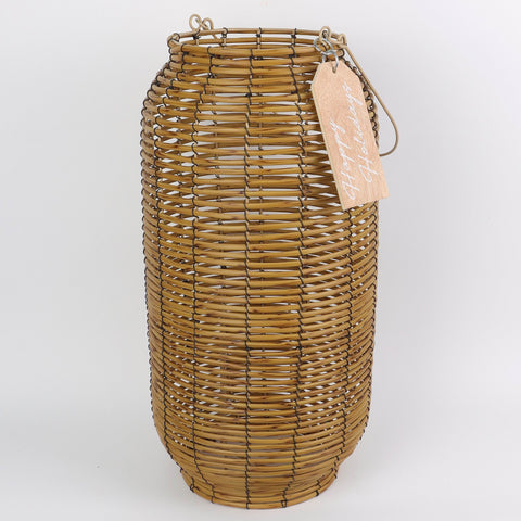 Plastic Rattern Lantern