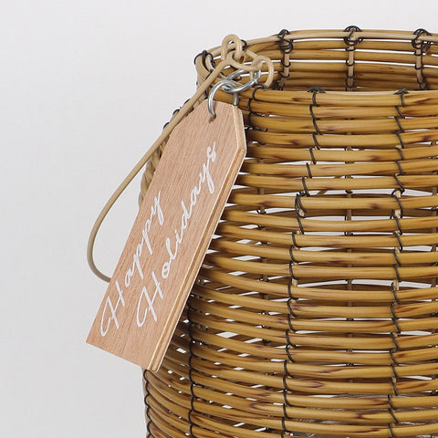 Plastic Rattern Lantern