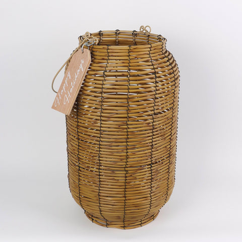 Plastic Rattern Lantern