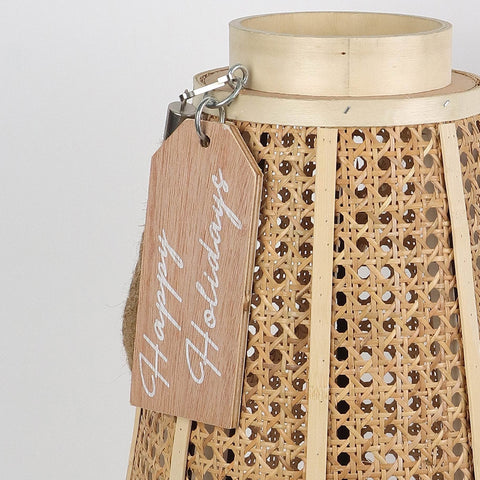 Plastic Rattern Lantern