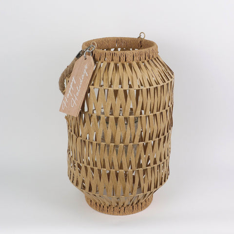 Plastic Rattern Lantern
