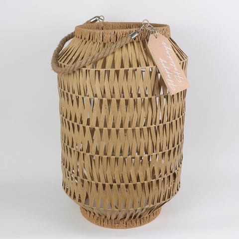 Plastic Rattern Lantern