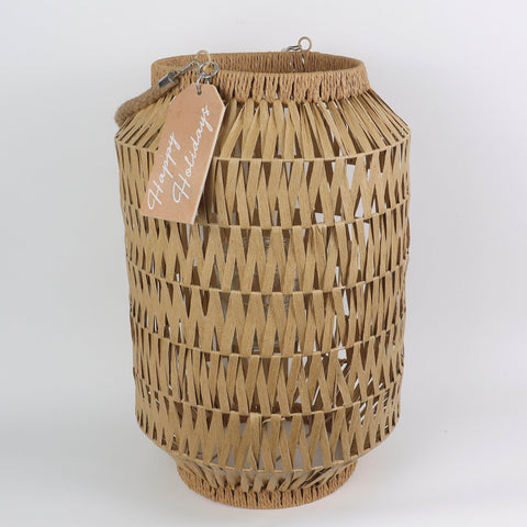 Plastic Rattern Lantern