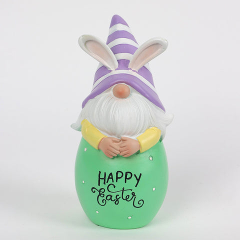 Easter Egg Resin Gnome  