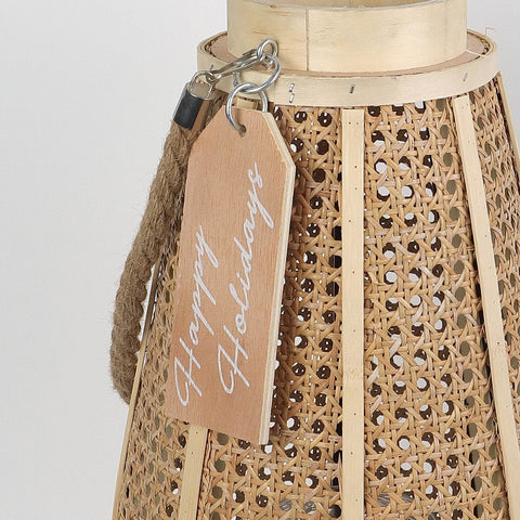 Plastic Rattern Lantern