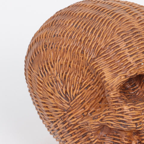 Halloween Resin Skelton Head Décor