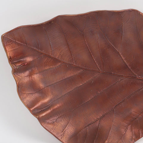 Resin Leaf Shape Plate Decoration