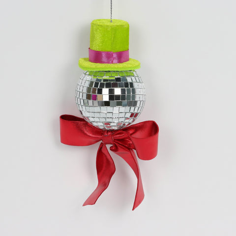 Christmas Snowman Head Ornament