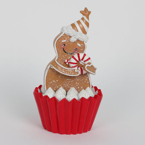 Christmas Rein Cupcake Snowman