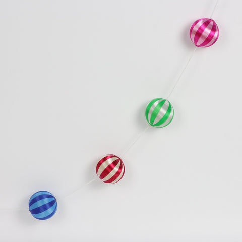 Christmas Plastic Balls Garland