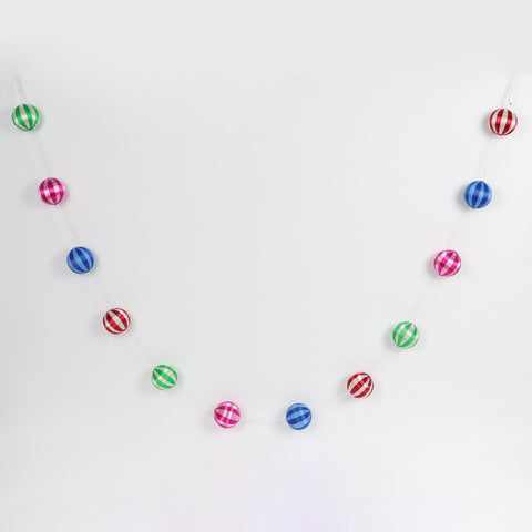 Christmas Plastic Balls Garland