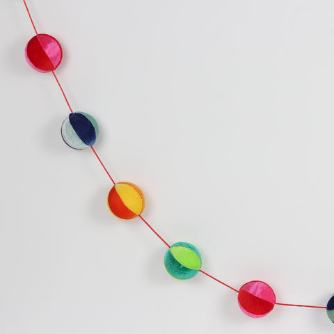 Christmas Plastic Balls Garland