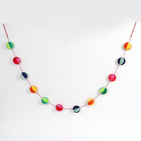 Christmas Plastic Balls Garland