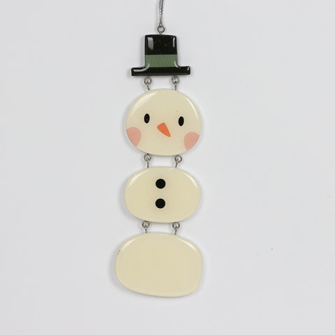 Christmas Snowman Ornament