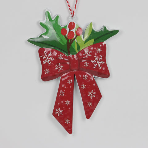 Christmas Bow Ornament