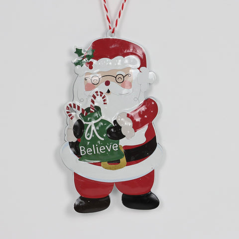 Christmas Santa Ornament