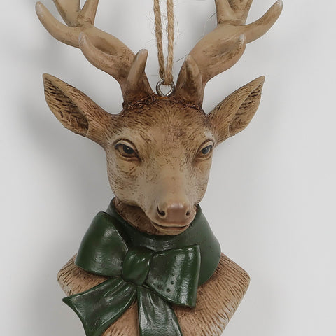 Christmas Reindeer Head Ornament