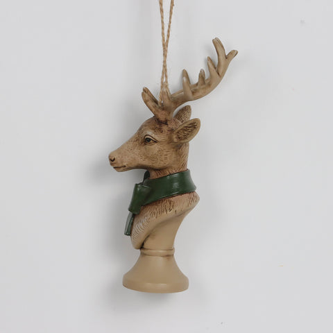 Christmas Reindeer Head Ornament