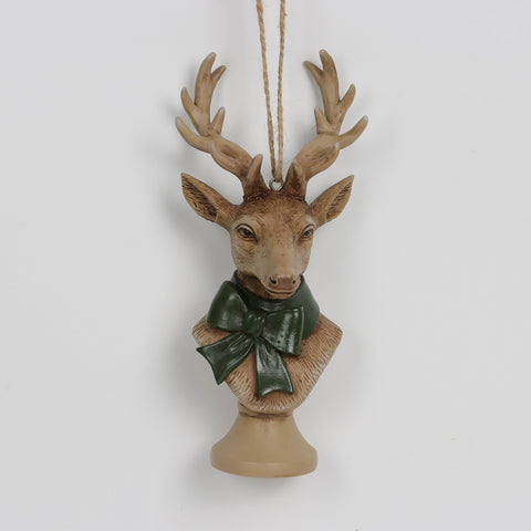 Christmas Reindeer Head Ornament