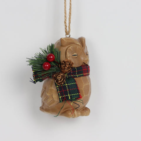 Christmas Owl Ornament