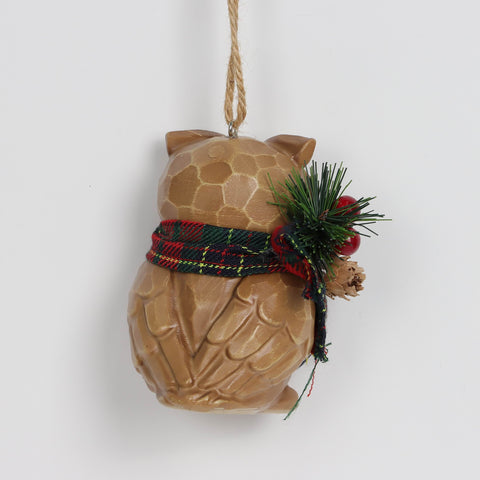 Christmas Owl Ornament
