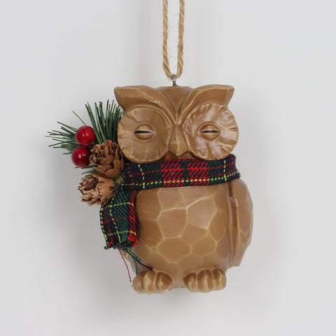 Christmas Owl Ornament