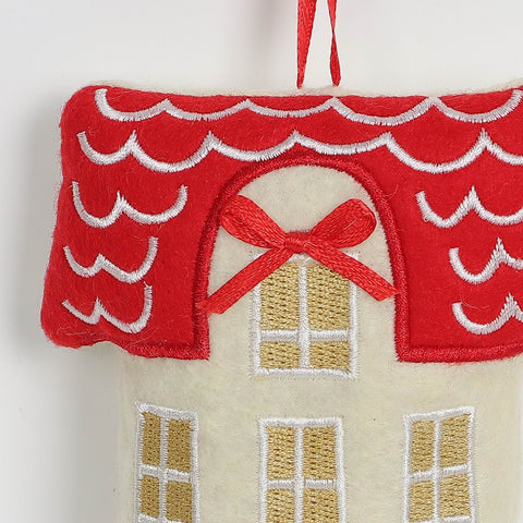 Christmas House Ornament