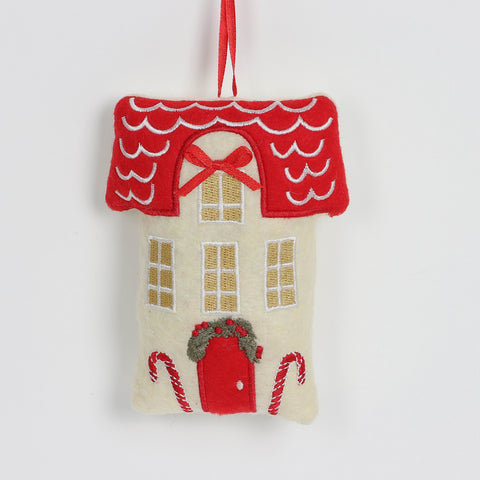 Christmas House Ornament