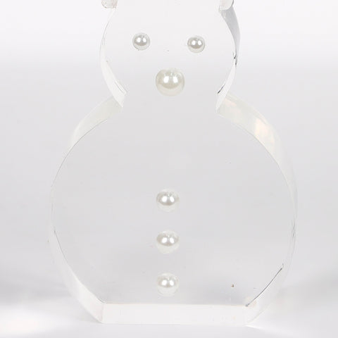 Christmas Plastic Snowman Décor