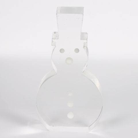 Christmas Plastic Snowman Décor