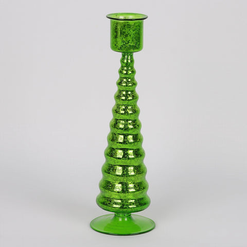Christmas Glass Candle Holder
