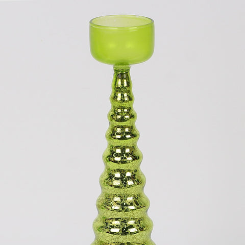 Christmas Glass Candle Holder