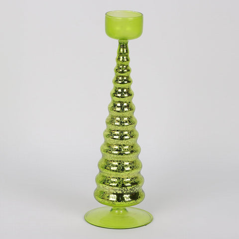 Christmas Glass Candle Holder