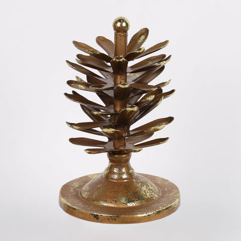 Christmas Pine Cone Stocking Holder